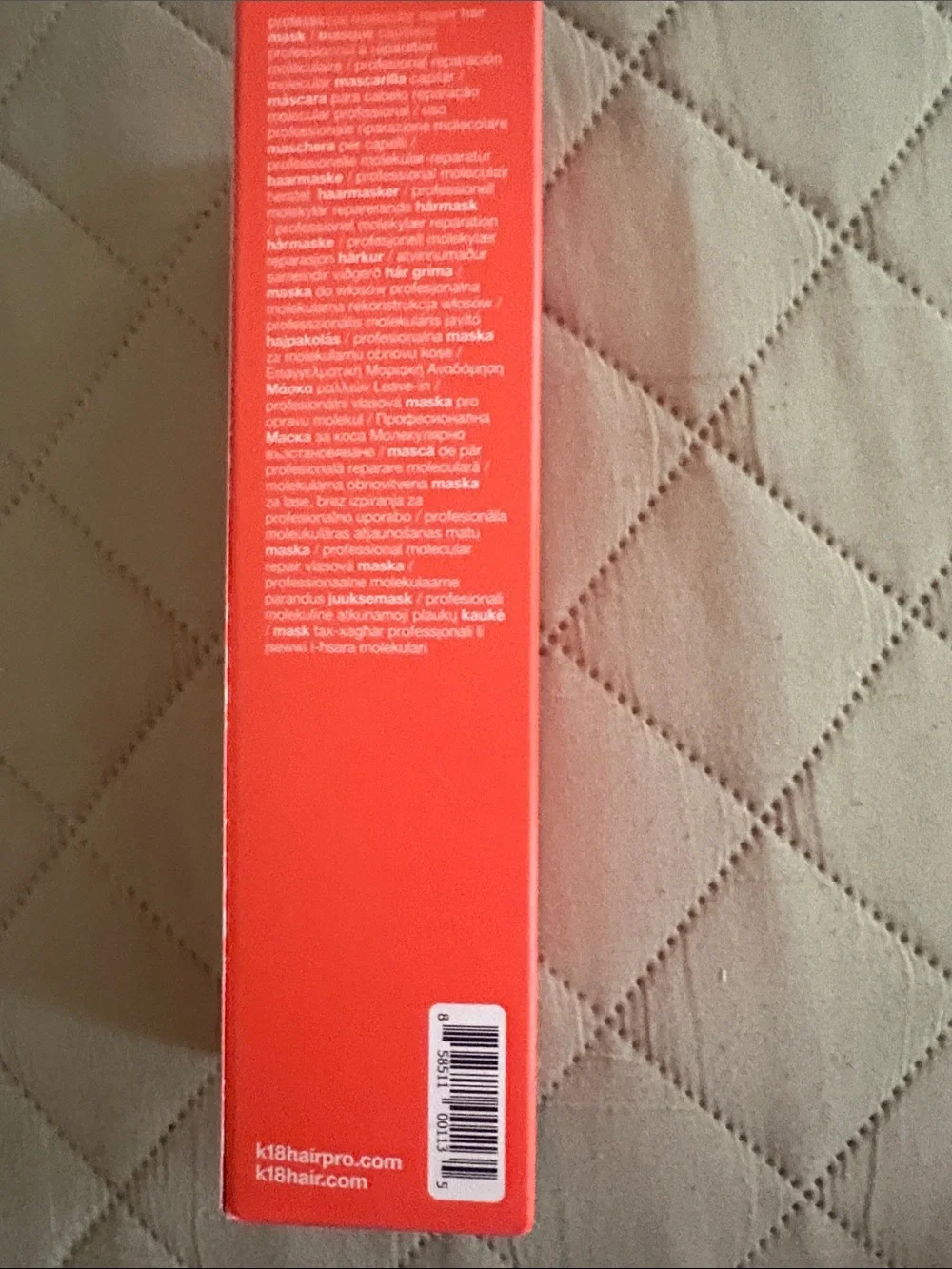 K18 Biomimetic Hairscience Professional Repair Hair Mask - White